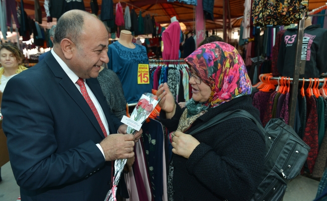 Çiğli'de coşkulu kadınlar günü