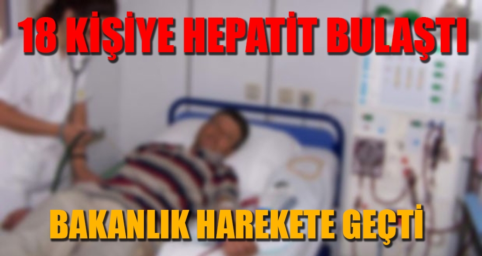 Diyaliz merkezinde 'hepatit' skandalı!