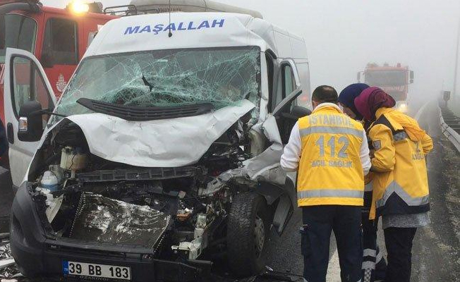 TEM'de feci kaza! Ölü ve yaralılar var... Trafik kilit