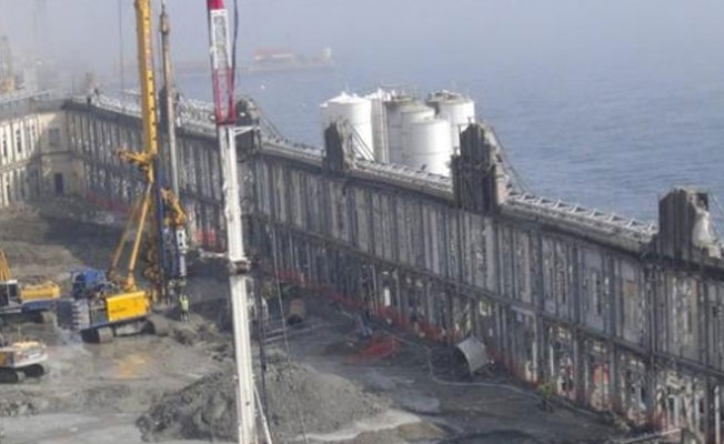 O projede sıra denizi kazmaya geldi