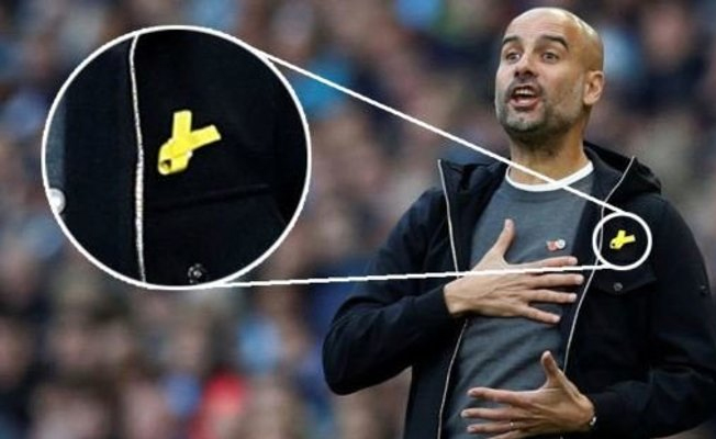 Ünlü teknik direktör Guardiola, siyasi mesaj verdi ceza aldı