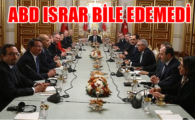 Türkiye'den ABD'ye büyük rest!