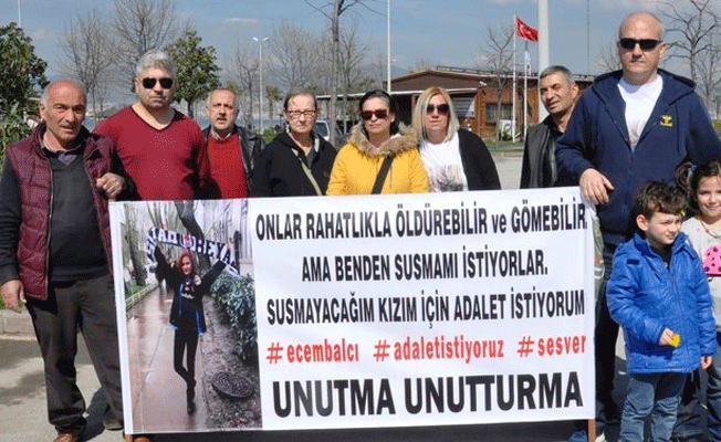Öldürülen Ecem'in babasından idam isteği