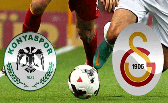 Galatasaray Atiker Konyaspor mücadelesinde ilk 11'ler belli oldu!
