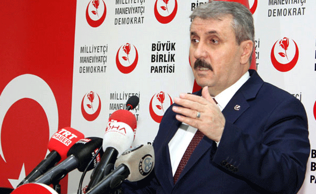 BBP lideri Destici'den ittifak ve seçim güvenliği açıklaması