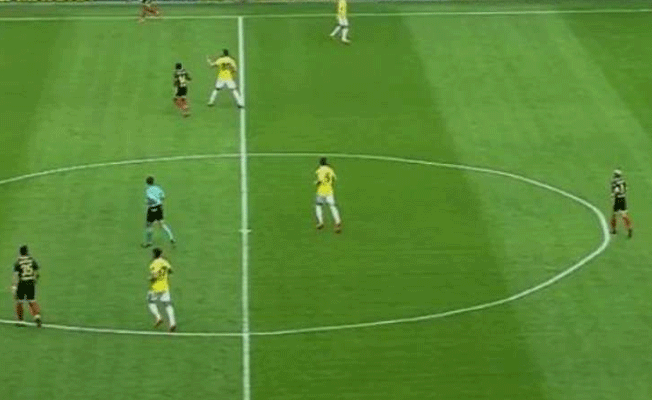 Yeni Malatyaspor Fenerbahçe maçında inanılmaz görüntü
