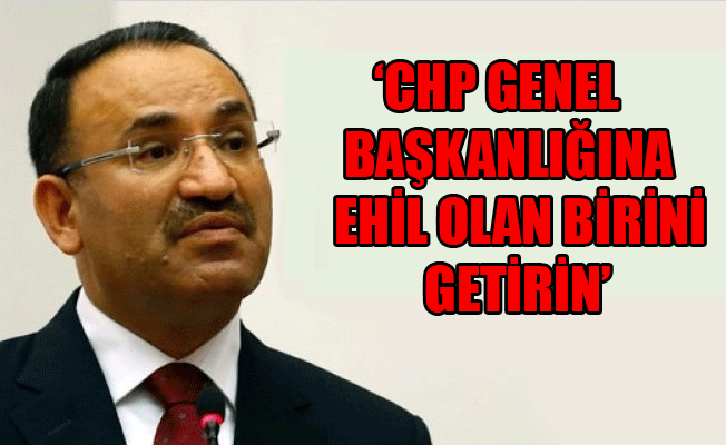 AKP'li Bozdağ'dan tuhaf CHP açıklaması