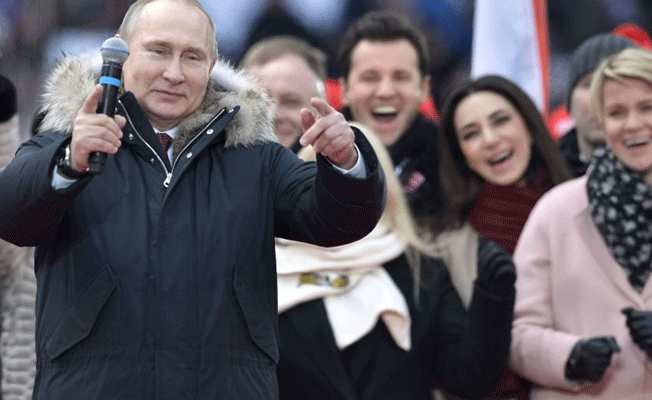 Rus halkının yüzde 70’inin oyu Putin’e