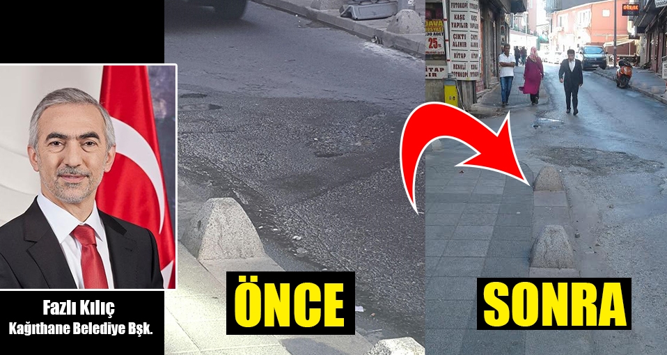 Bu hafta alkışlarımız Kağıthane Belediye Başkanı Fazlı Kılıç'a