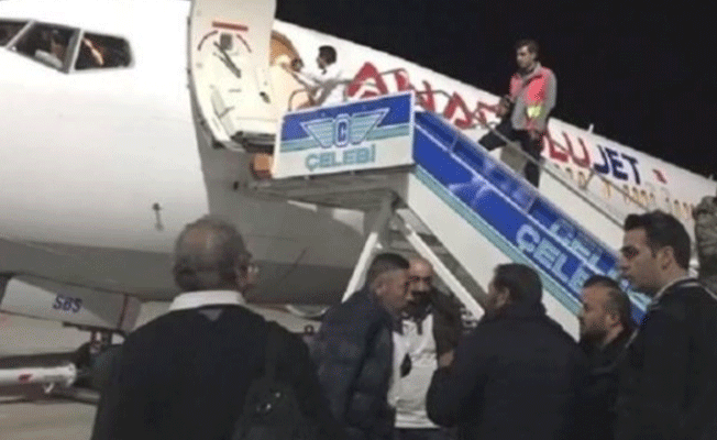 Malatya-Fenerbahçe maçı sonrası uçakta bomba alarmı!