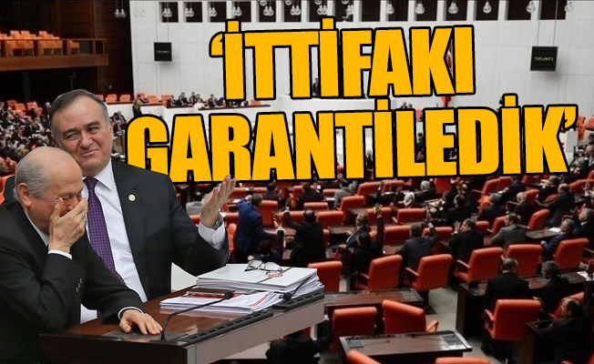 Meclis'te Bahçeli'ye 'jest' mesaisi