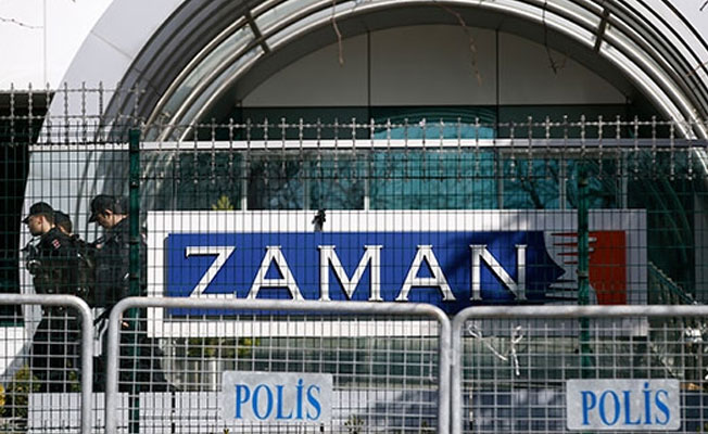 Zaman gazetesinin binası bakın kimin çıktı