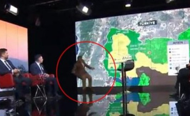 TRT'de sunucu stüdyonun azizliğine uğradı