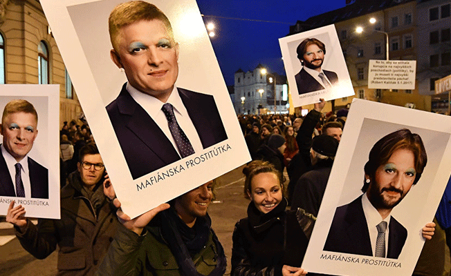 Slovakya'da gazeteci cinayetine tepki, bakanı istifa ettirdi