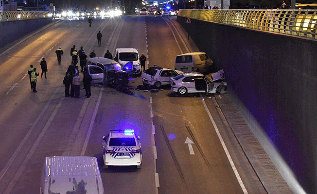 Konya’da alkollü sürücü dehşeti: 3’ü polis 7 kişi yaralandı