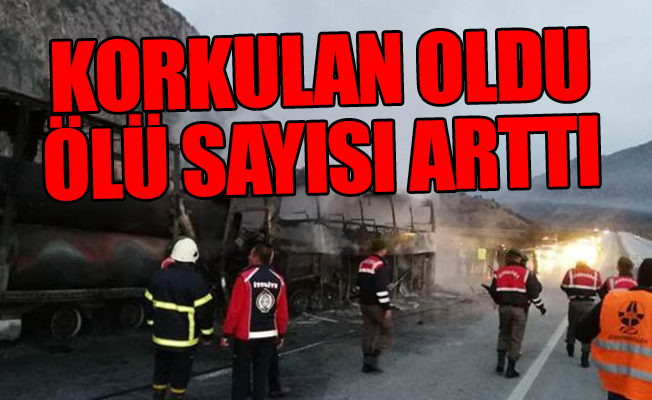 Otobüs, TIR'a çarptı, katliam...