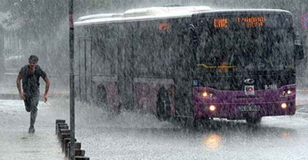 Meteoroloji'den 'sağanak yağış' uyarısı