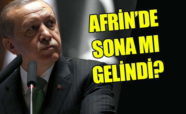 Cumhurbaşkanı Erdoğan: Akşama kadar Afrin düşmüş olur