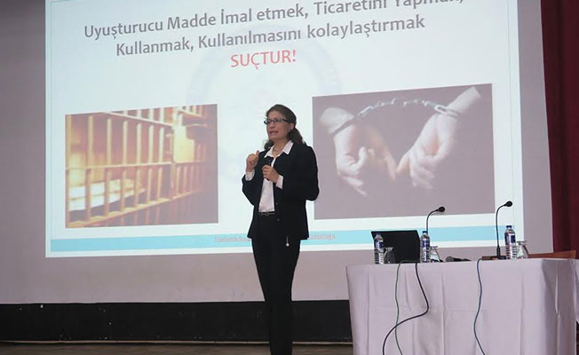 'Madde bağımlılığına hayır!'