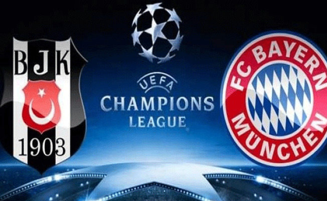 Beşiktaş Bayern Münih mücadelesinde ilk 11'ler belli oldu