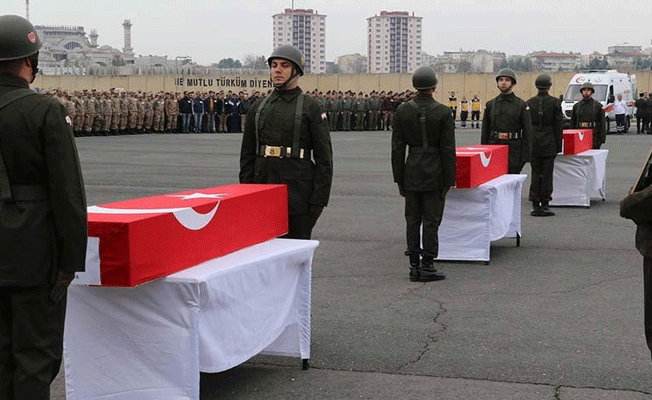 Türkiye şehitlerini sonsuzluğa uğurladı