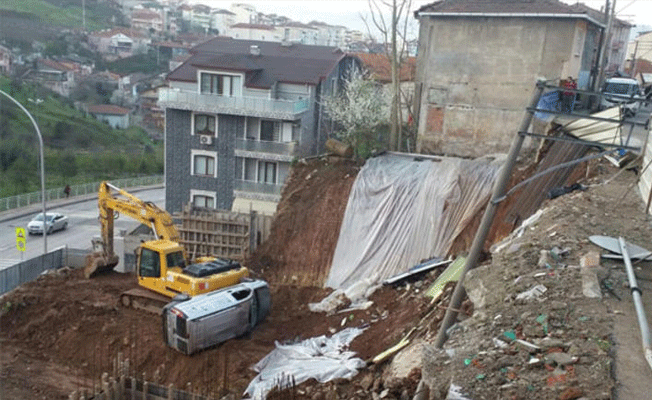 Tam aracına binerken başına gelen...