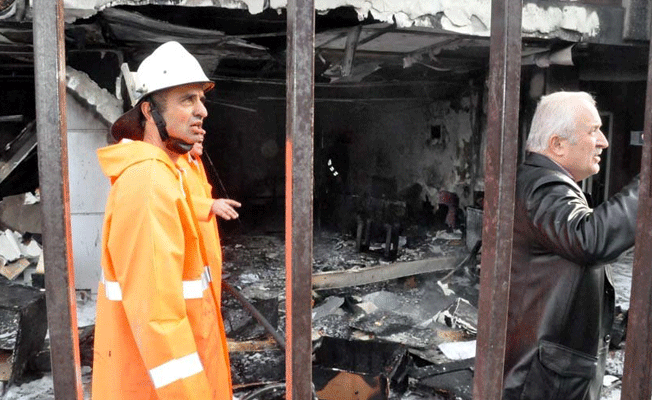 Doğalgaz bomba gibi patladı: Yaralılar var