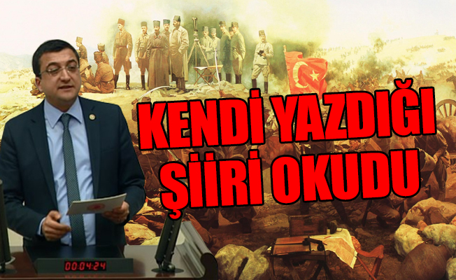 CHP'li vekilden Meclis'te ders gibi Çanakkale konuşması