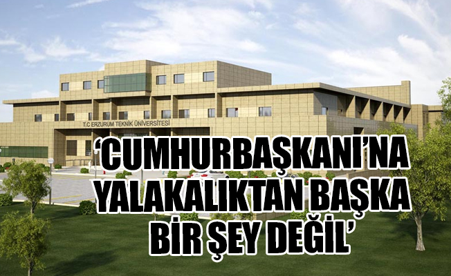 Erdoğan gelecek diye üniversite dersleri iptal etti