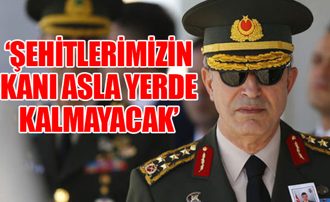 Hulusi Akar: Azmin ve imanın çelik ve barut karşısındaki kudreti...
