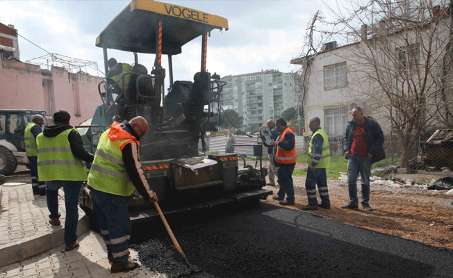 Karşıyaka sokaklarına estetik dokunuş