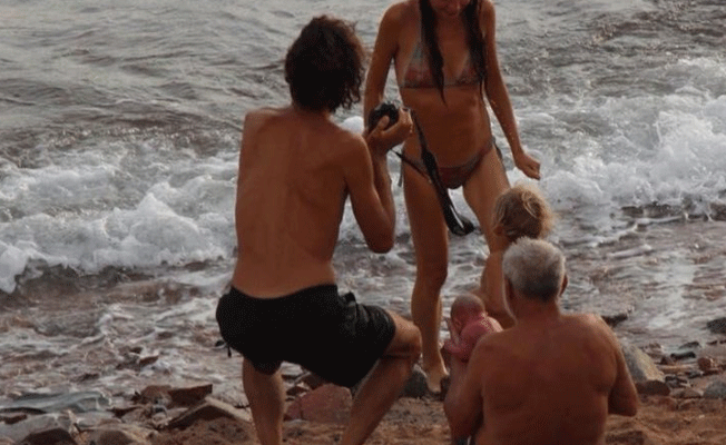 Rus turist Kızıldeniz sularında doğum yaptı!