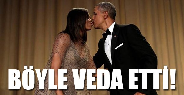 ABD Başkanı böyle veda etti: Obama kaçar!