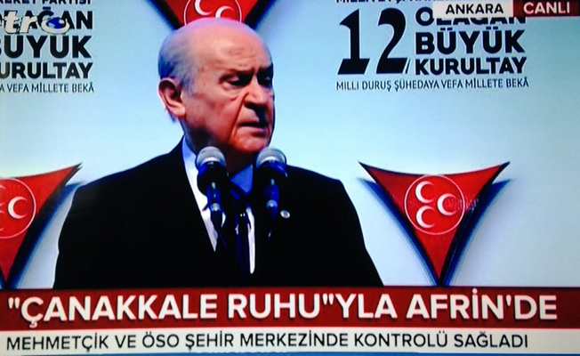 MHP'de Kongre günü; Bahçeli'den çok sert sözler...