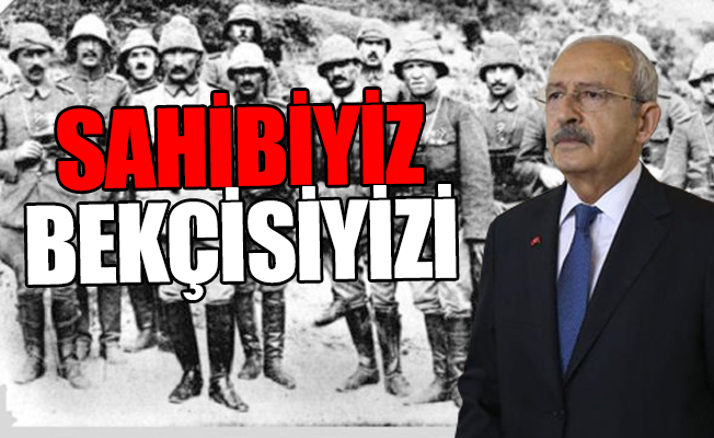 CHP liderinden tüyleri diken diken eden Çanakkale videosu