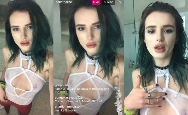 Bella Thorne yine rahat durmadı!