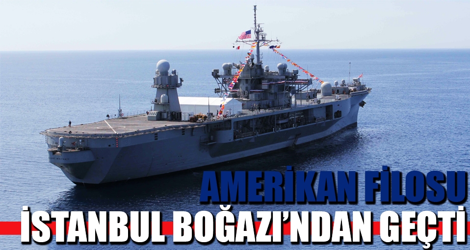 ABD'nin savaş gemisi Karadeniz'de