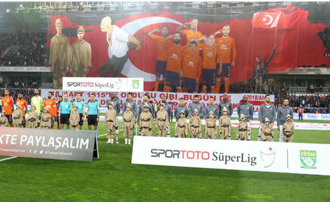Başakşehir'in Atatürk'süz koreografisine büyük tepki