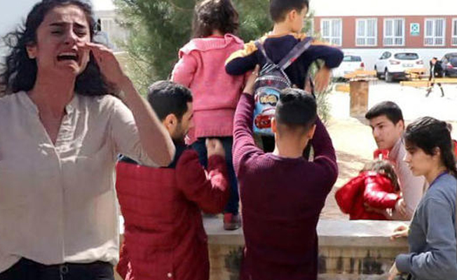 Okulda silahlar patladı! Büyük panik... Öğrenciler gözyaşlarına boğuldu