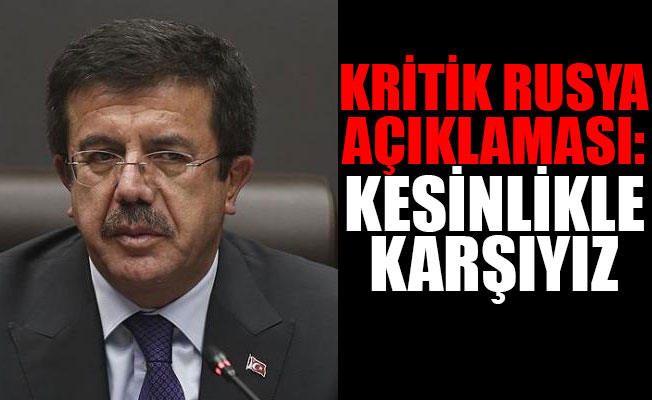 Bakan Zeybekci: Gerekirse biz de aynısını yaparız