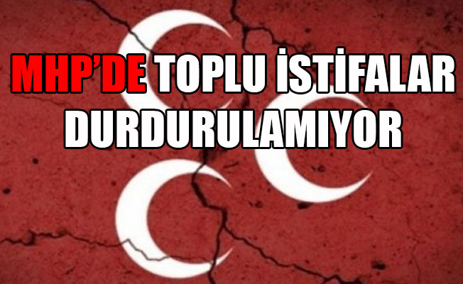 Kurultay sonrasında Bahçeli'ye toplu istifa şoku