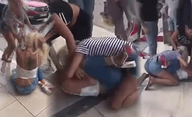 Beylikdüzü’nde rezalet! Kadınların sokak kavgası şoke etti