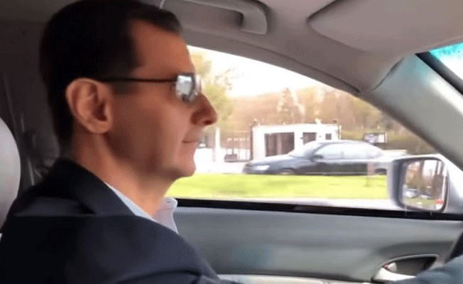 Beşar Esad, Doğu Guta'da direksiyon başında