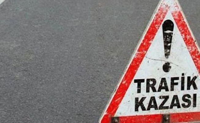 TEM'de araç alev aldı
