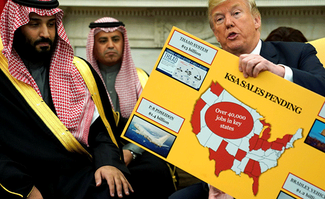 Trump'tan Suudi Veliaht Prensi'ne çizelgeli muamele