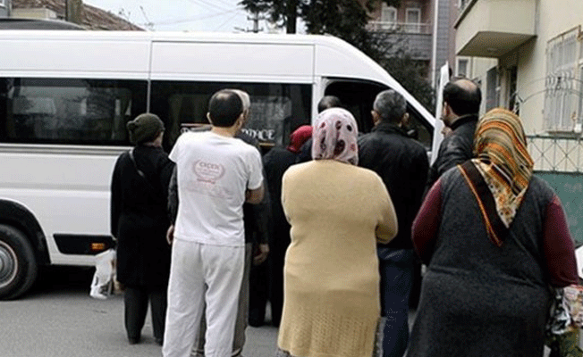Ortaokul öğrencisi serviste unutuldu