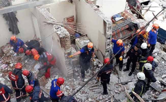 Bursa'da doğalgaz patlaması: 1 ölü, 2 yaralı