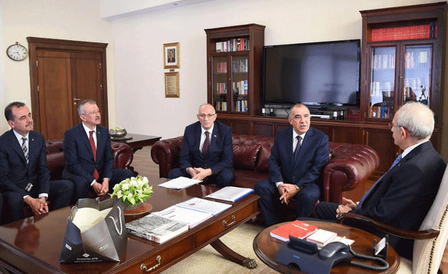 Şeker-İş Sendikası'ndan CHP lideri Kılıçdaroğlu'na ziyaret