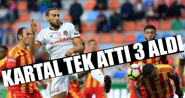 Beşiktaş bir golle 3 puanı aldı
