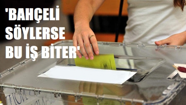 Seçim tarihi ile oynanır mı, oynanır…
